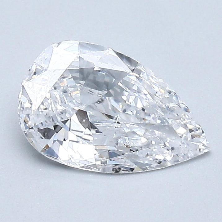 0.76 Carat Pear Shape Natural Mined Diamond D Color I1 Clarity With GIA Certificate, natural diamonds, precious stones, engagement diamonds