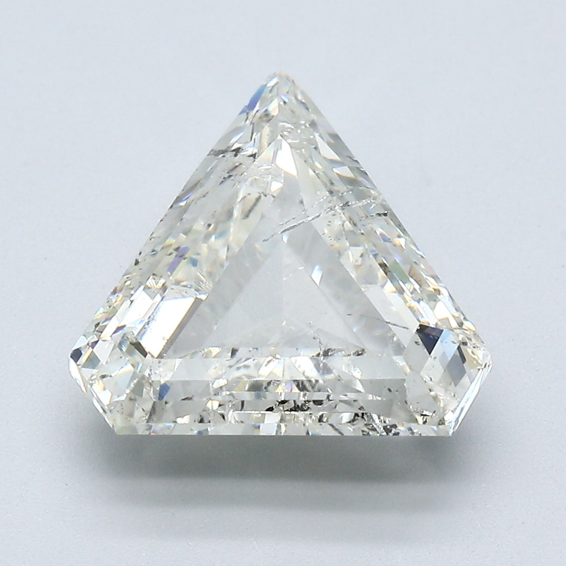 3.9 Carat Triangular Shape Diamond Loose Natural L-SI2 GIA, natural diamonds, precious stones, engagement diamonds