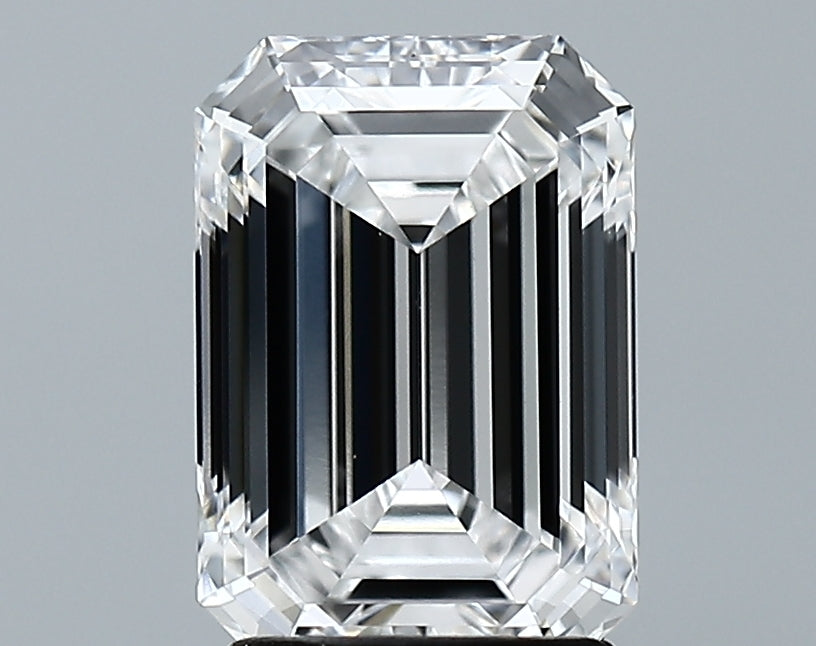 Lab-Grown 2.53 Carat Emerald Cut Diamond color D Clarity VVS2 With GIA Certificate, precious stones, engagement diamonds