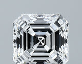 Lab-Grown 1.53 Carat Asscher Cut Diamond color D Clarity VVS2 With GIA Certificate, precious stones, engagement diamonds