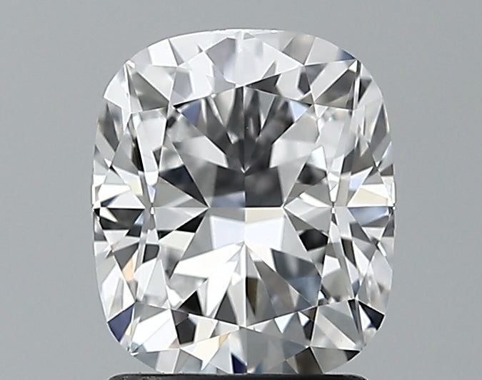 Lab-Grown 1.51 Carat Cushion Modified Brilliant Cut Diamond color D Clarity VVS2 With GIA Certificate, precious stones, engagement diamonds