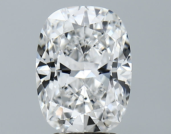 Lab-Grown 2.94 Carat Cushion Brilliant Diamond color E Clarity VS1 With GIA Certificate, precious stones, engagement diamonds