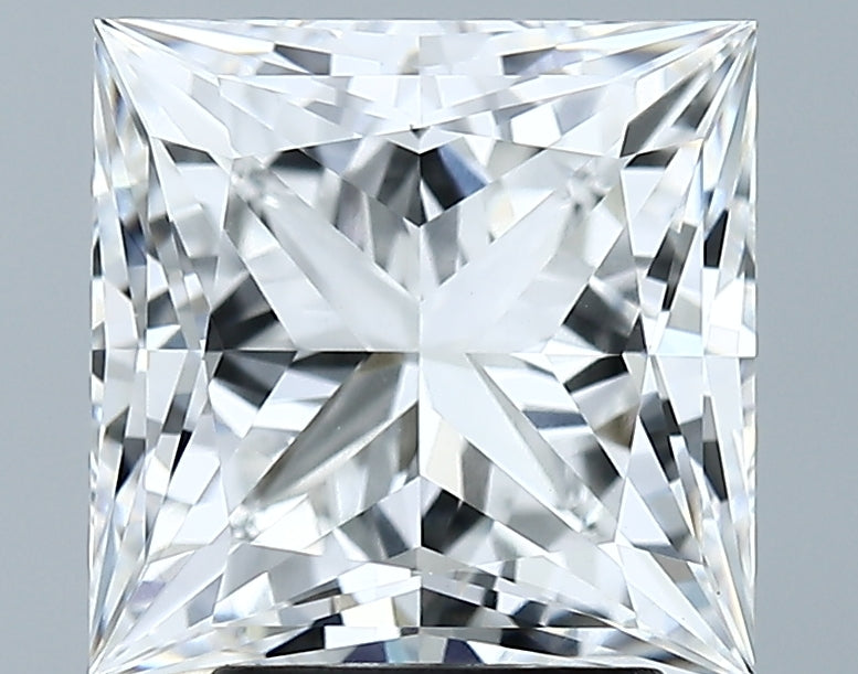 Lab-Grown 3.75 Carat Princess Cut Diamond color D Clarity VVS2 With GIA Certificate, precious stones, engagement diamonds