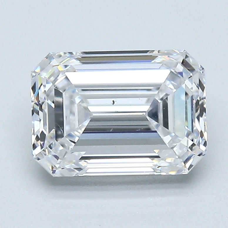 2.01 Carat Emerald Cut Diamond color D Clarity VS2, natural diamonds, precious stones, engagement diamonds