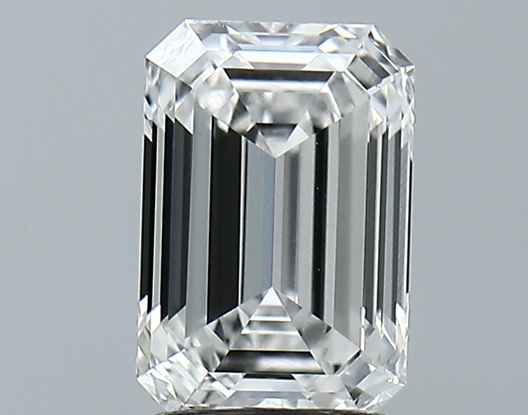 Lab-Grown 1.83 Carat Emerald Cut Diamond color E Clarity VS1, precious stones, engagement diamonds