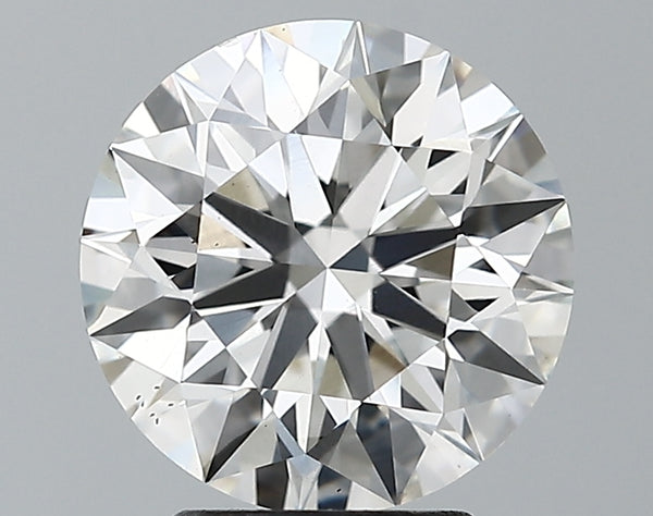 Lab-Grown 2.91 Carat Round Brilliant Diamond color H Clarity VS1 With GIA Certificate, precious stones, engagement diamonds