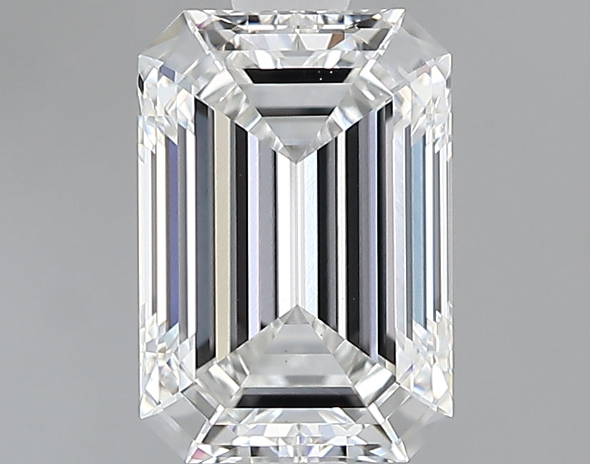 Lab-Grown 1.54 Carat Emerald Cut Diamond color E Clarity VVS2, precious stones, engagement diamonds
