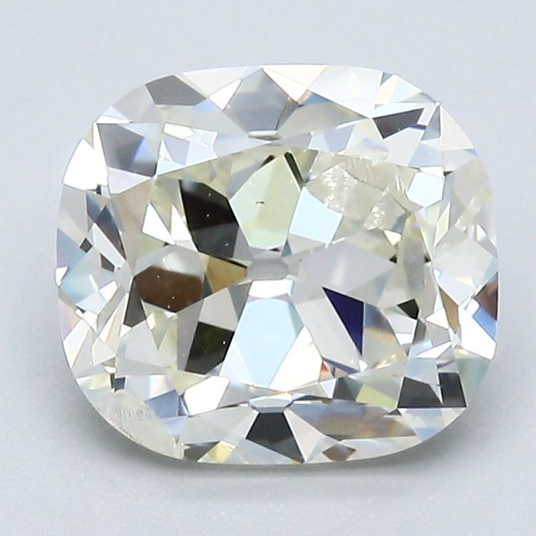 2.72 Carat Old Miner Cut Engagement Natural Mined Diamond L Color I1 Clarity With GIA Certificate, natural diamonds, precious stones, engagement diamonds