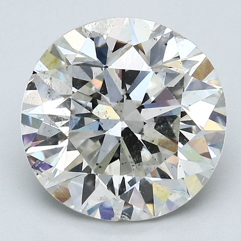 4.72 Carat Round Brilliant Natural Mined Diamond I Color I1 Clarity With GIA Certificate, natural diamonds, precious stones, engagement diamonds