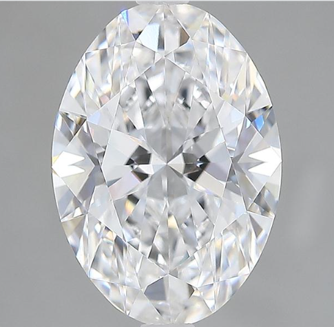 Lab-Grown 2.81 Carat Oval Shape Diamond color D Clarity VVS2 With GIA Certificate, precious stones, engagement diamonds