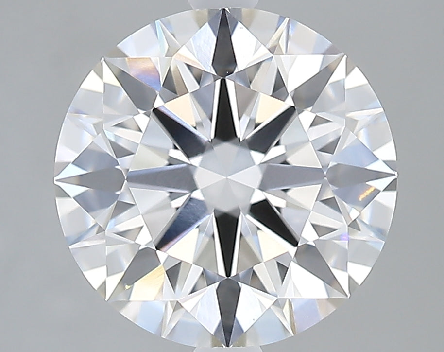 Lab-Grown 3.06 Carat Round Brilliant Diamond color E Clarity VVS2 With GIA Certificate, precious stones, engagement diamonds