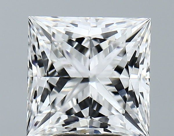 Lab-Grown 3.60 Carat Princess Cut Diamond color E Clarity VS1, precious stones, engagement diamonds