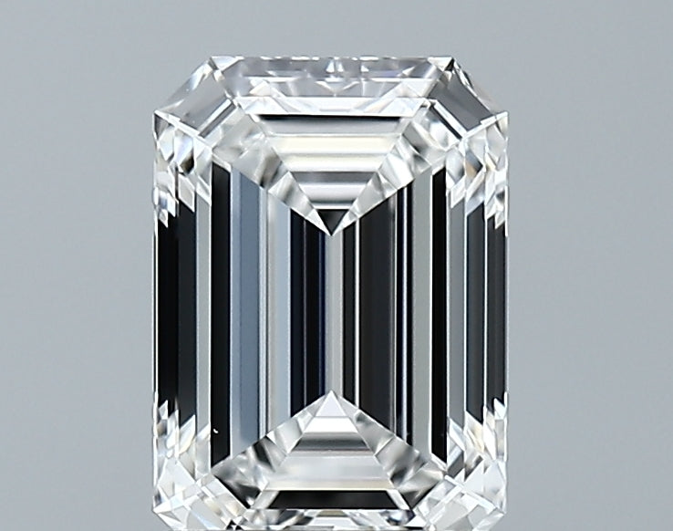 Lab-Grown 1.73 Carat Emerald Cut Diamond color E Clarity FL With GIA Certificate, precious stones, engagement diamonds