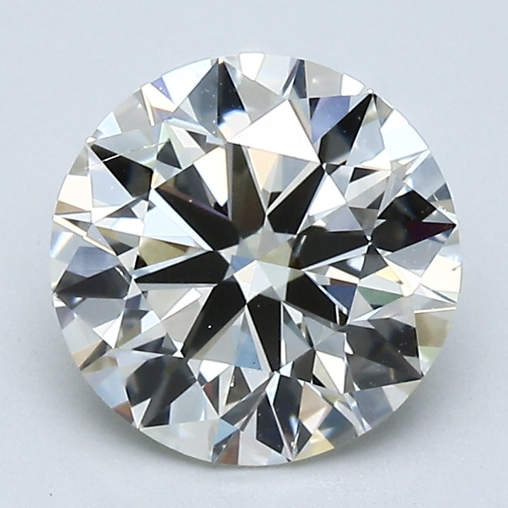 Natural 2 Carat Round Brilliant Diamond L-SI2 with GIA Certificate, natural diamonds, precious stones, engagement diamonds