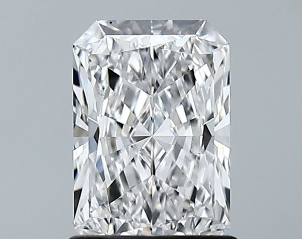 Lab-Grown 1.23 Carat Radiant Cut Diamond color D Clarity VS1 With GIA Certificate, precious stones, engagement diamonds