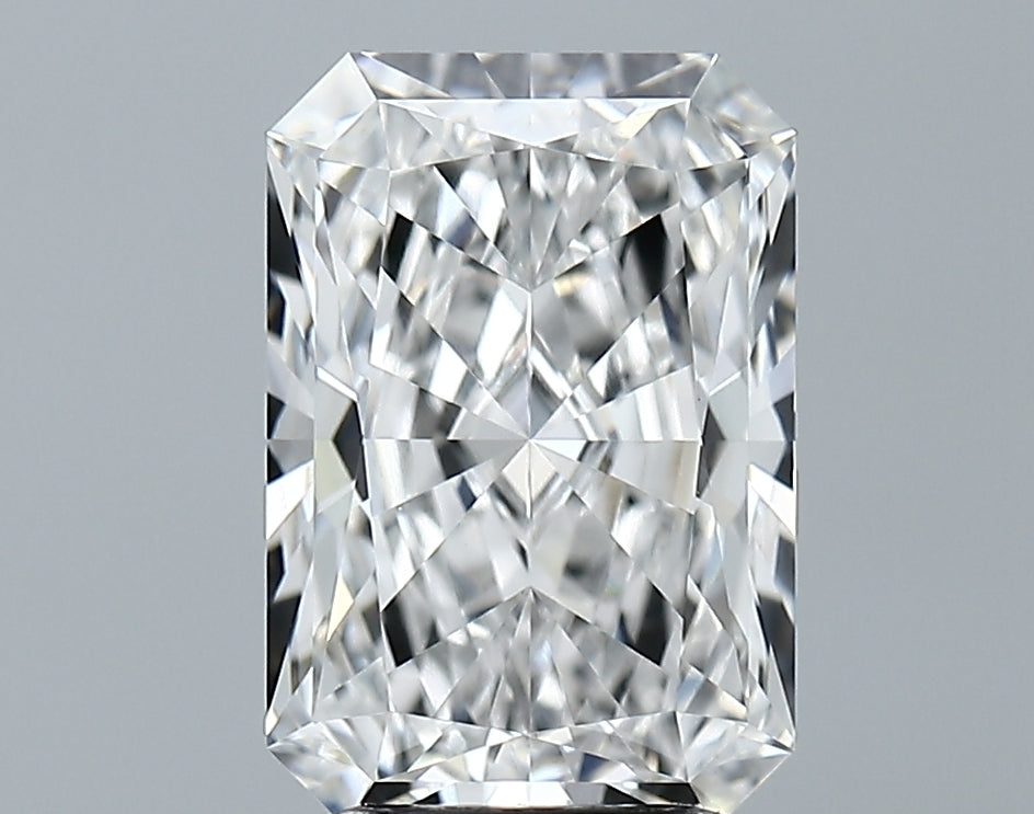 Lab-Grown 3.14 Carat Radiant Cut Diamond color E Clarity VVS2 With GIA Certificate, precious stones, engagement diamonds