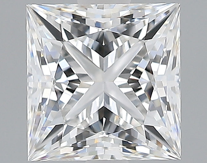 Lab-Grown 1.55 Carat Princess Cut Diamond color E Clarity VS1, precious stones, engagement diamonds
