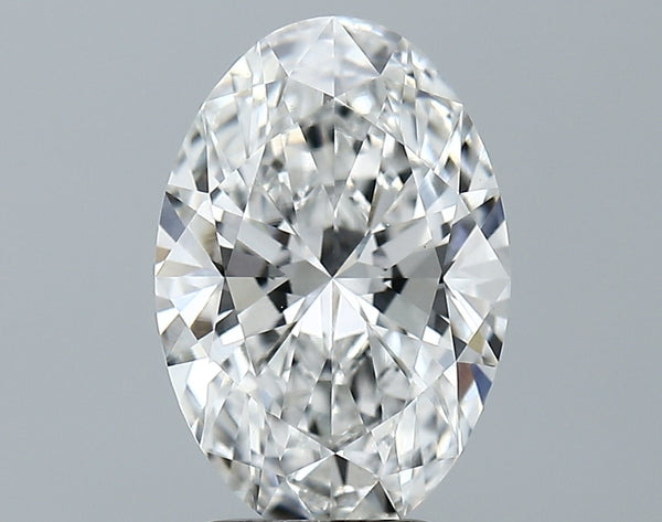 Lab-Grown 2.85 Carat Oval Shape Diamond color E Clarity VVS2, precious stones, engagement diamonds