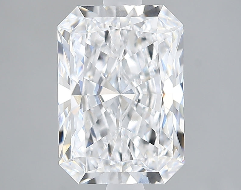 Lab-Grown 2.62 Carat Radiant Cut Diamond color D Clarity VVS2 With GIA Certificate, precious stones, engagement diamonds