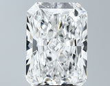 Lab-Grown 3.90 Carat Radiant Cut Diamond color E Clarity VS1 With GIA Certificate, precious stones, engagement diamonds