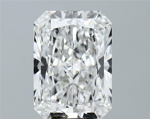 Lab-Grown 5.04 Carat Radiant Cut Diamond color E Clarity VVS2 With GIA Certificate, precious stones, engagement diamonds