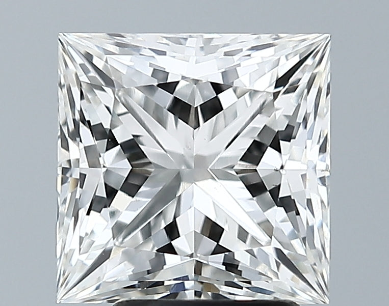 Lab-Grown 3.25 Carat Princess Cut Diamond color G Clarity VVS2 With GIA Certificate, precious stones, engagement diamonds