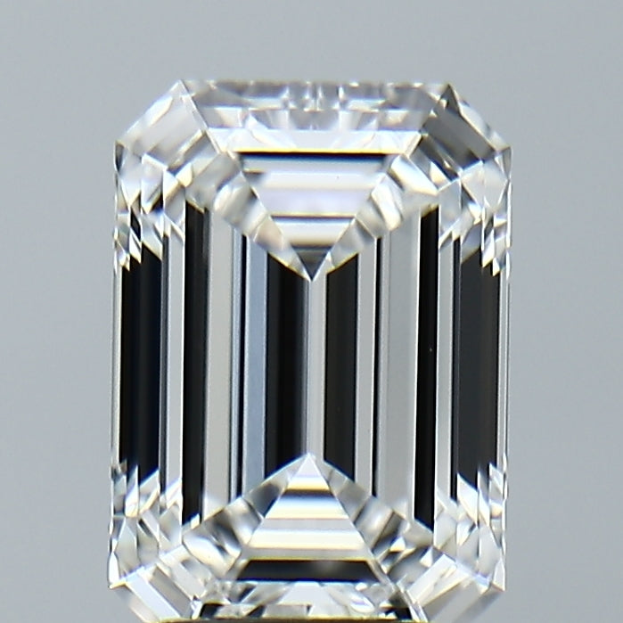 Lab-Grown 2.65 Carat Emerald Cut Diamond color E Clarity VVS2, precious stones, engagement diamonds