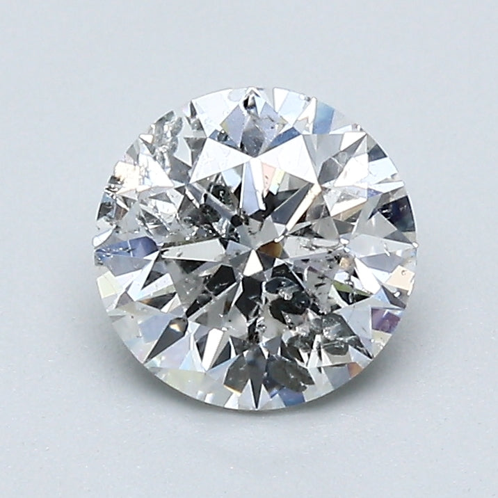 1.04 Carat Round Brilliant Diamond color G Clarity I2, natural diamonds, precious stones, engagement diamonds