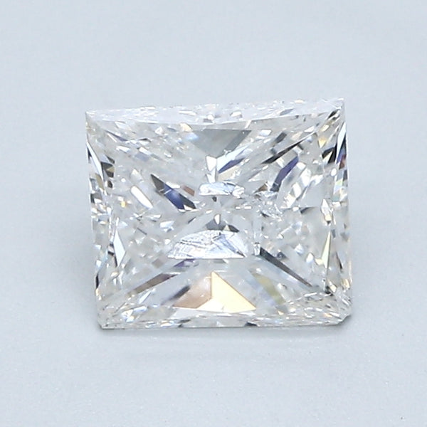 1.07 Carat Princess Cut Natural Mined Diamond G Color I2 Clarity With GIA Certificate, natural diamonds, precious stones, engagement diamonds