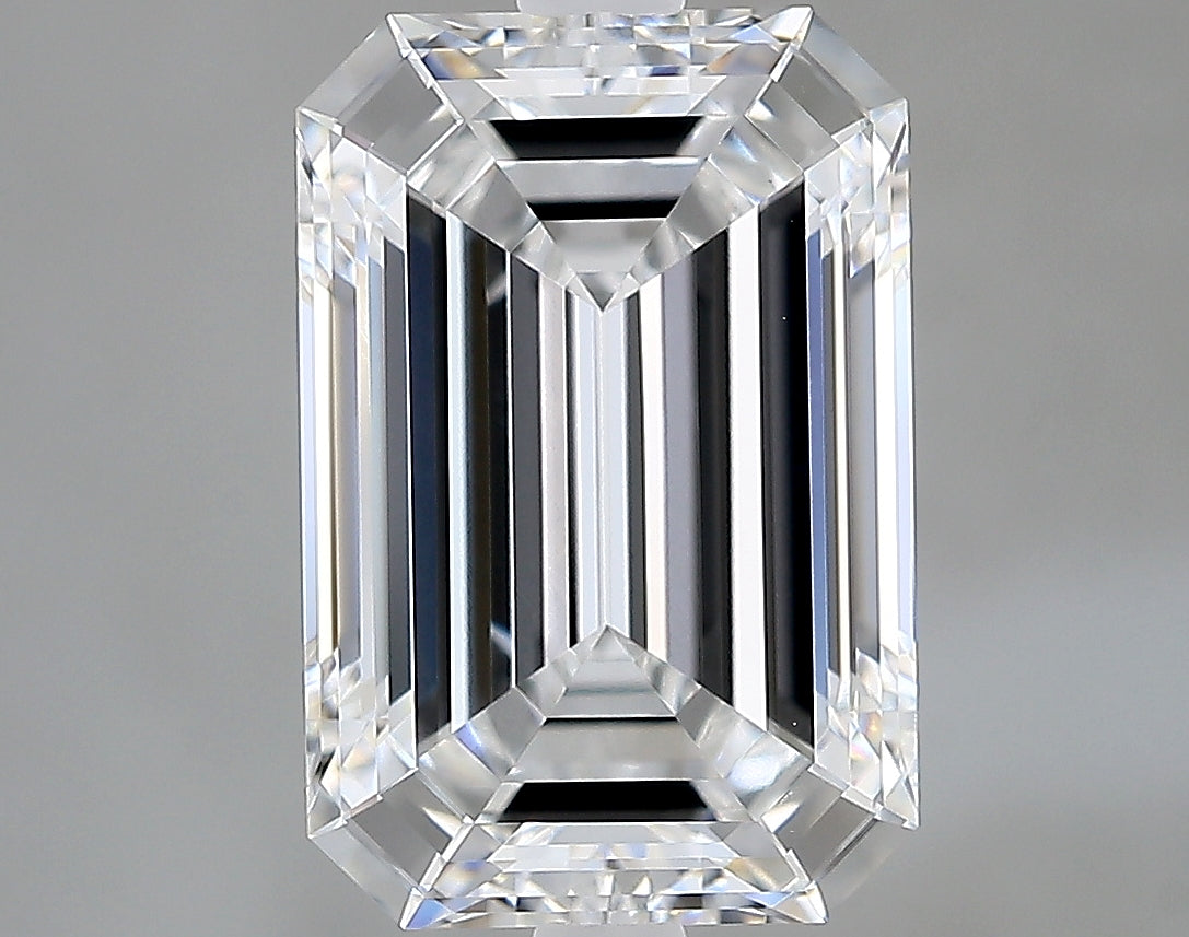 Lab-Grown 3.11 Carat Emerald Cut Diamond color E Clarity VVS2 With GIA Certificate, precious stones, engagement diamonds