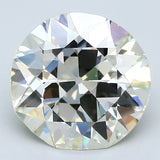 3.58 Carat Old European Cut Diamond color N Clarity VS1, natural diamonds, precious stones, engagement diamonds