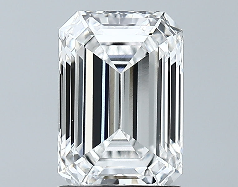 Lab-Grown 1.71 Carat Emerald Cut Diamond color D Clarity VVS2 With GIA Certificate, precious stones, engagement diamonds