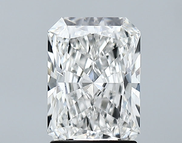 Lab-Grown 1.80 Carat Radiant Cut Diamond color G Clarity VS2 With GIA Certificate, precious stones, engagement diamonds