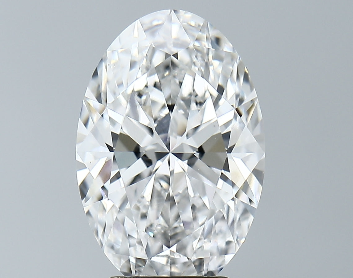 Lab-Grown 4.46 Carat Oval Shape Diamond color E Clarity VVS2 With GIA Certificate, precious stones, engagement diamonds