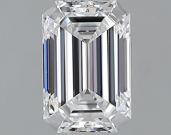 Lab-Grown 1.00 Carat Emerald Cut Diamond color D Clarity VVS1, precious stones, engagement diamonds