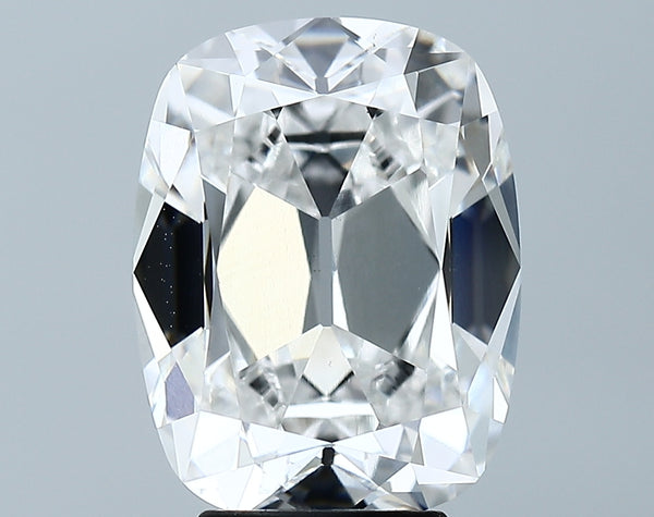 Lab-Grown 5.21 Carat Antique Cushion Cut Diamond color E Clarity VS1 With GIA Certificate, precious stones, engagement diamonds