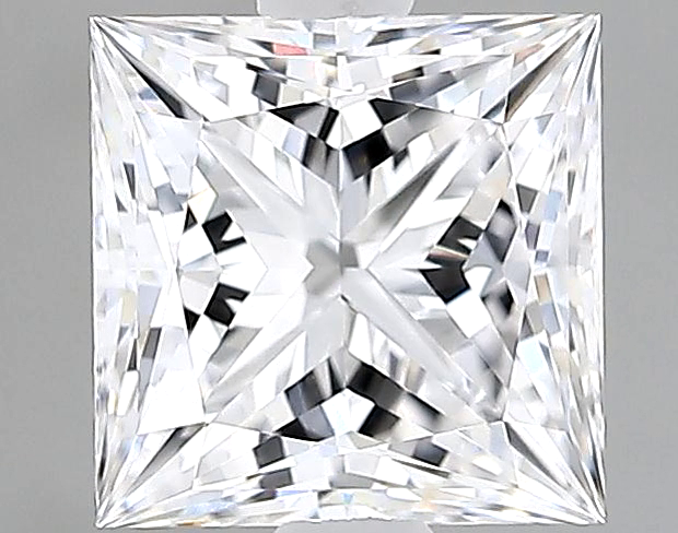 Lab-Grown 1.29 Carat Princess Cut Diamond color D Clarity VVS1 With GIA Certificate, precious stones, engagement diamonds