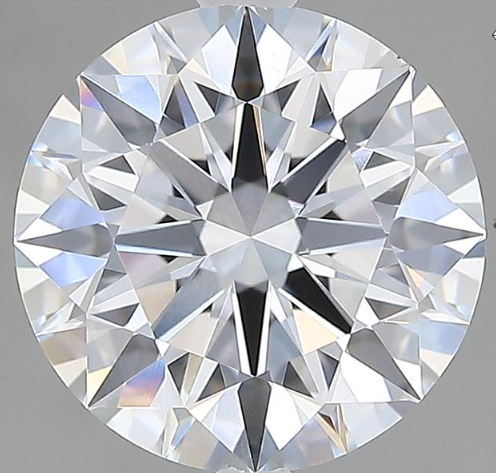 Lab-Grown 2.56 Carat Round Brilliant Diamond color D Clarity VS1 With GIA Certificate, precious stones, engagement diamonds