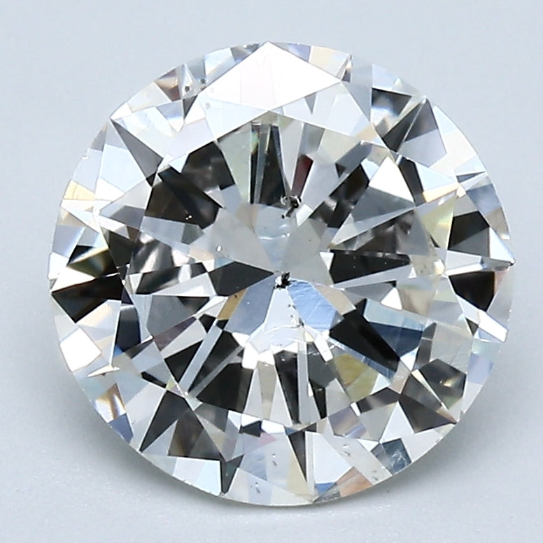 2.44 Carat Round Brilliant Natural Mined Diamond I Color SI2 Clarity With GIA Certificate, natural diamonds, precious stones, engagement diamonds