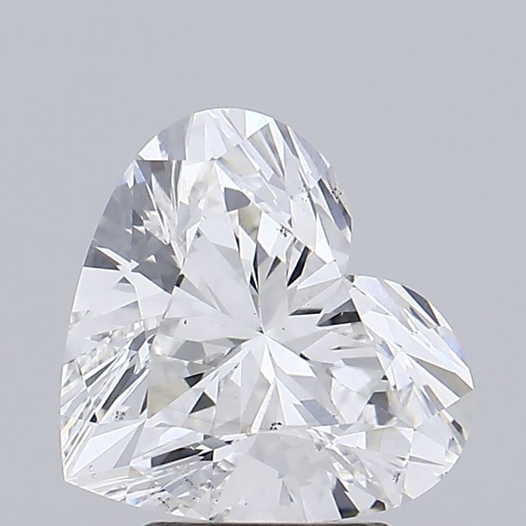 Lab-Grown 3.05 Carat Heart Shape Diamond color F Clarity VS2 With GIA Certificate, precious stones, engagement diamonds