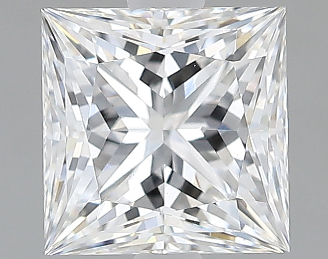 Lab-Grown 1.58 Carat Princess Cut Diamond color E Clarity VVS2, precious stones, engagement diamonds