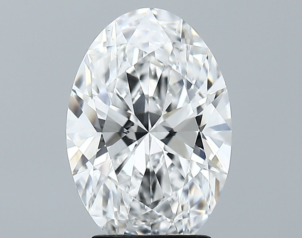 Lab-Grown 2.83 Carat Oval Shape Diamond color E Clarity VVS1 With GIA Certificate, precious stones, engagement diamonds
