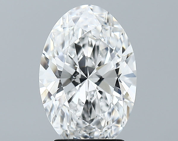 Lab-Grown 2.83 Carat Oval Shape Diamond color E Clarity VVS1 With GIA Certificate, precious stones, engagement diamonds