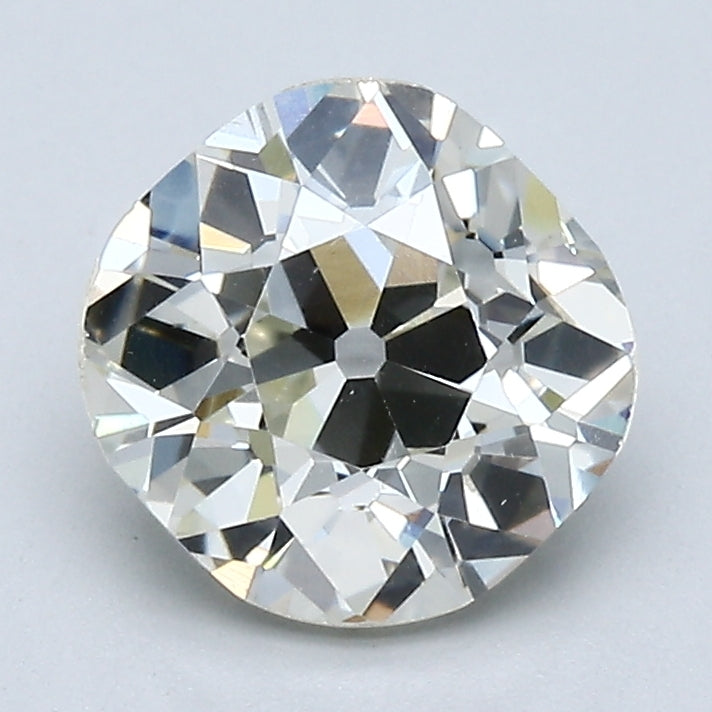 Luminous 1.96 Ct Old Miner Cut Diamond M-VS1 with GIA Certificate, natural diamonds, precious stones, engagement diamonds