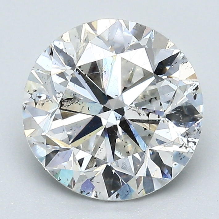 2.25 Carat Round Brilliant Natural Mined Diamond F Color I1 Clarity With GIA Certificate, natural diamonds, precious stones, engagement diamonds