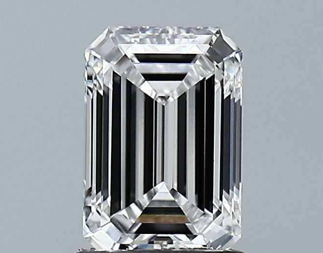 Lab-Grown 1.02 Carat Emerald Cut Diamond color D Clarity VVS2 With GIA Certificate, precious stones, engagement diamonds