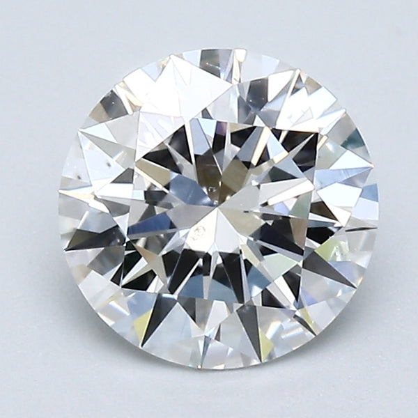 1.58 Carat Round Brilliant Natural Mined Diamond D Color SI2 Clarity With GIA Certificate, natural diamonds, precious stones, engagement diamonds