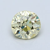 0.71 Carat Old European Cut Diamond color Fancy  Yellow Clarity SI2, natural diamonds, precious stones, engagement diamonds