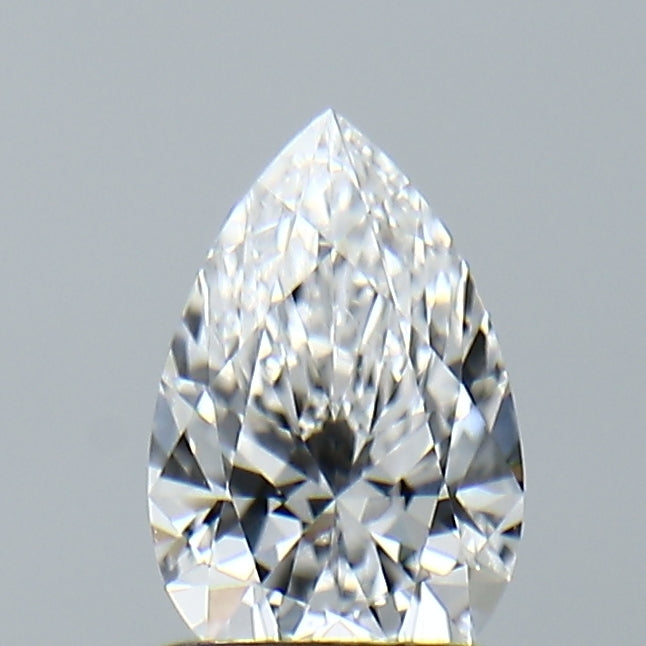 Lab-Grown 1.03 Carat Pear Shape Diamond color D Clarity VVS2, precious stones, engagement diamonds