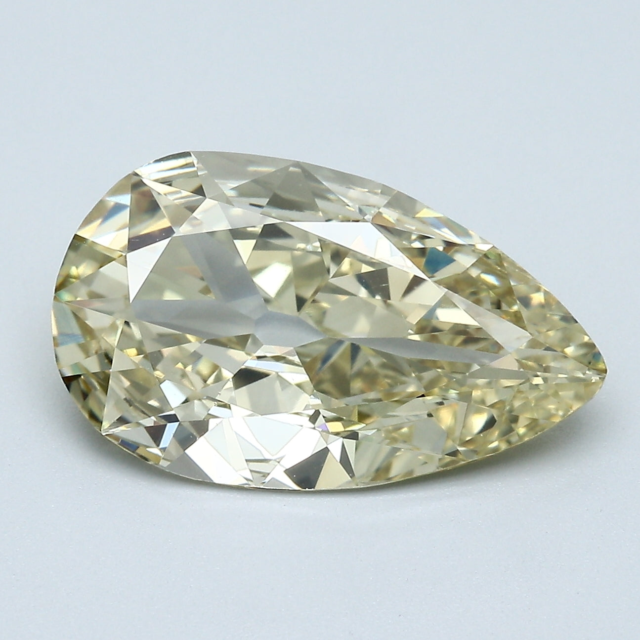 3.76 Carat Pear Shape Natural Mined Diamond Fancy Yellow Brown Color VS1 Clarity With GIA Certificate, natural diamonds, precious stones, engagement diamonds